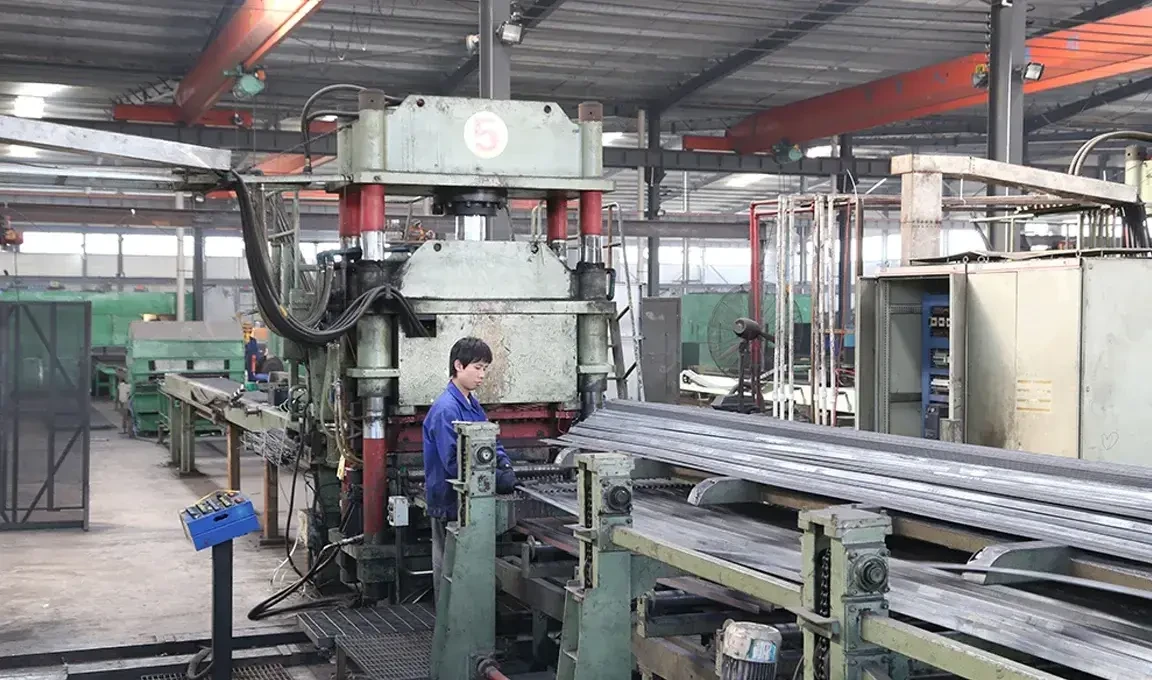 galvanized steel treads