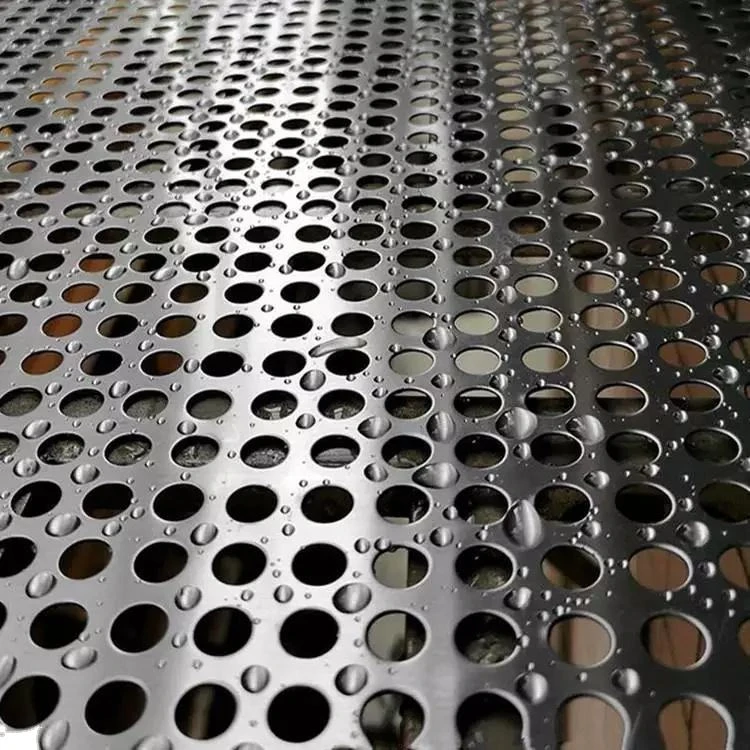 Windproof Dust Suppression Perforated Metal Mesh Anti Wind Net