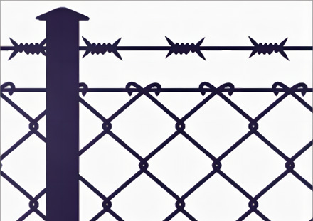 perforated black metal sheet