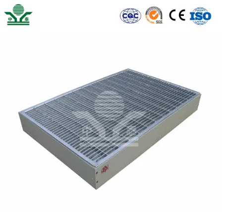 stainless grate drain