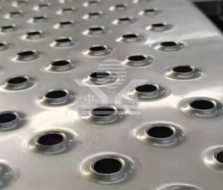1 mm perforated stainless steel sheet